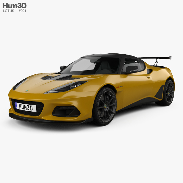 Lotus Evora GT 430 2020 Modèle 3D