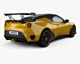 Lotus Evora GT 430 2020 3D-Modell Rückansicht