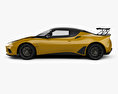 Lotus Evora GT 430 2020 3D-Modell Seitenansicht