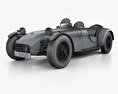 Lotus Seven 1957 3D-Modell wire render