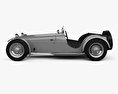 Lotus Seven 1957 3d model side view