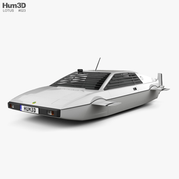 Lotus Esprit James Bond Wet Nellie 1977 Modelo 3D
