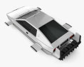 Lotus Esprit James Bond Wet Nellie 1977 3Dモデル top view