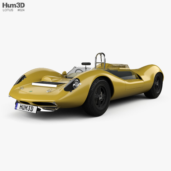 Lotus 30 1964 3D 모델 