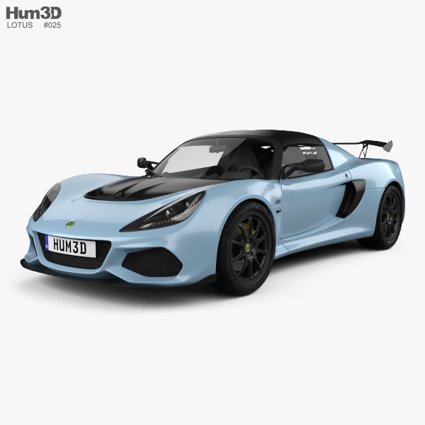 Lotus Exige Sport 410 2022 3D 모델 