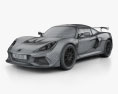 Lotus Exige Sport 410 2022 3D-Modell wire render