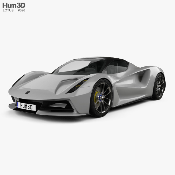 Lotus Evija 2022 3Dモデル
