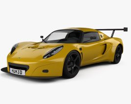 Lotus Exige GT3 2007 3D model