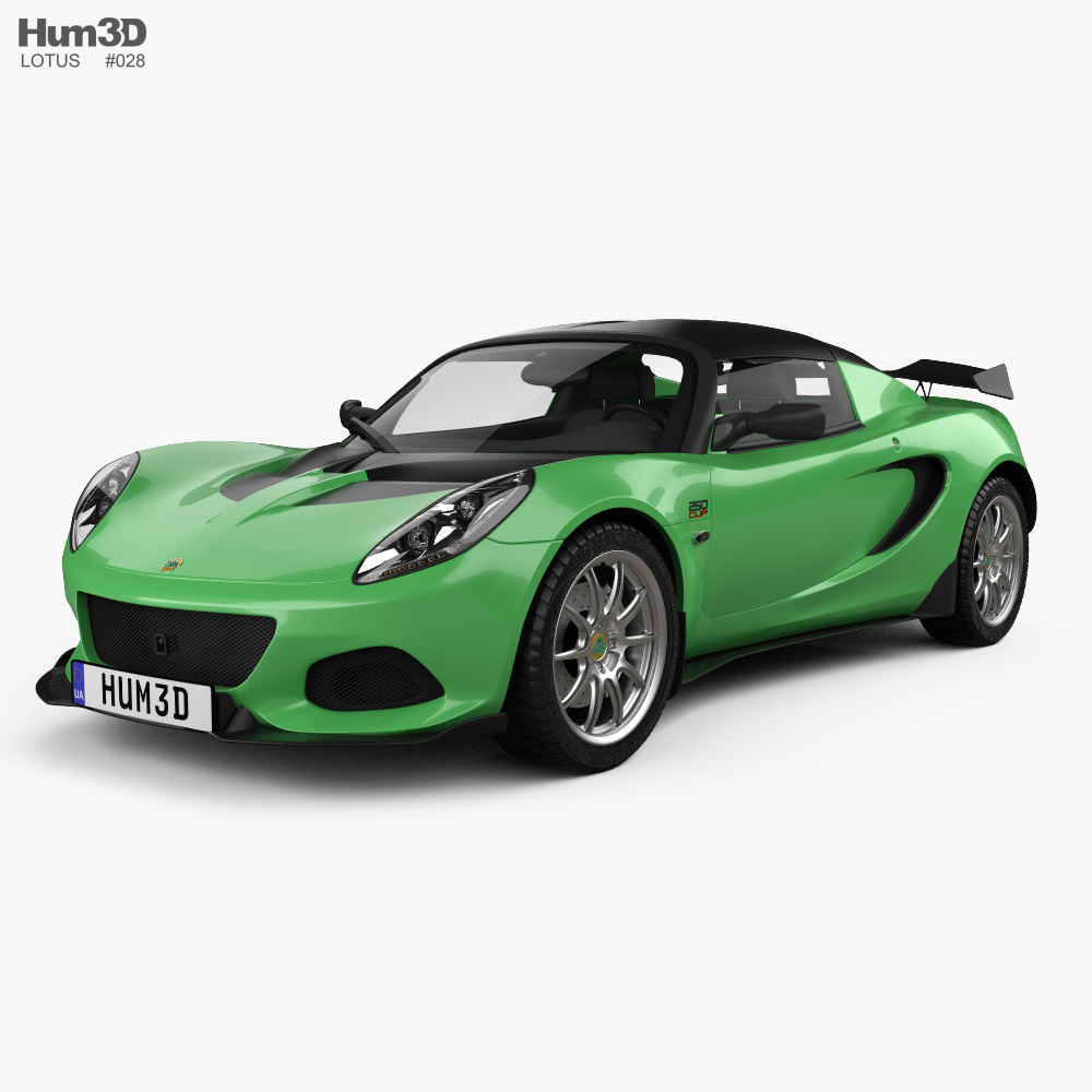 Lotus Elise Cup 250 2020 3D-Modell