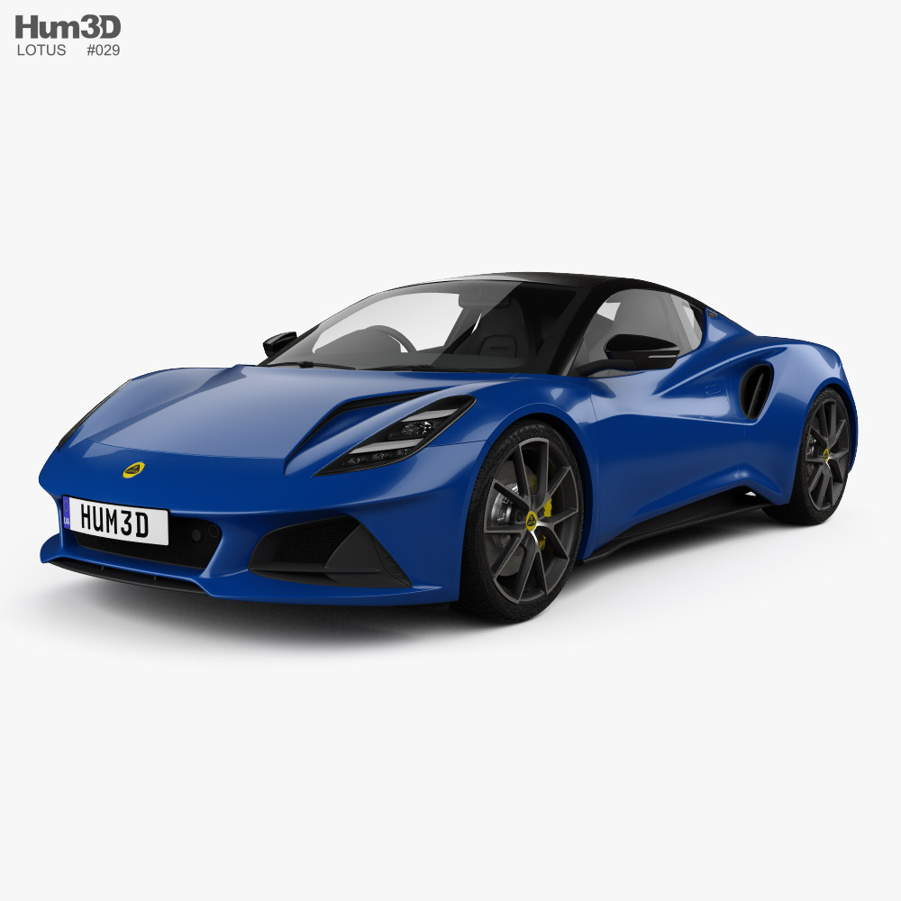 Lotus Emira First Edition 2020 3D 모델 