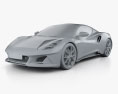Lotus Emira First Edition 2020 3D-Modell clay render