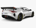 Lotus Emira GT4 2021 3D模型 后视图