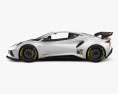 Lotus Emira GT4 2021 3D模型 侧视图