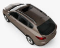 Luxgen 7 SUV 2015 3D模型 顶视图