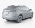 Luxgen U6 Turbo 2016 3D-Modell