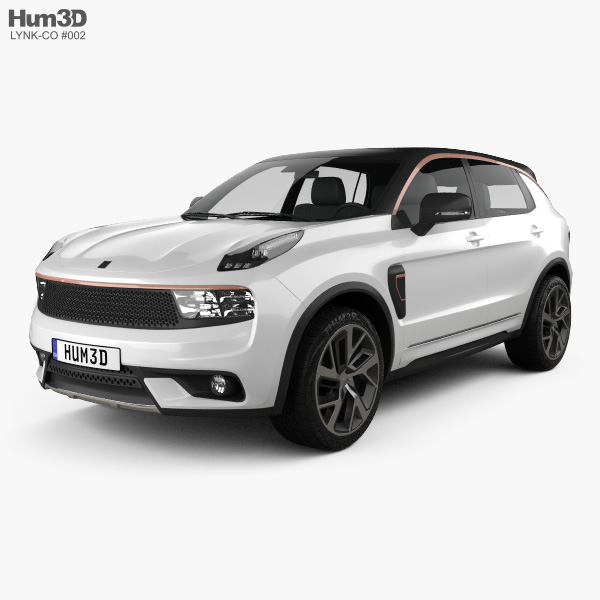 Lynk & Co 01 Sport 2020 3D model