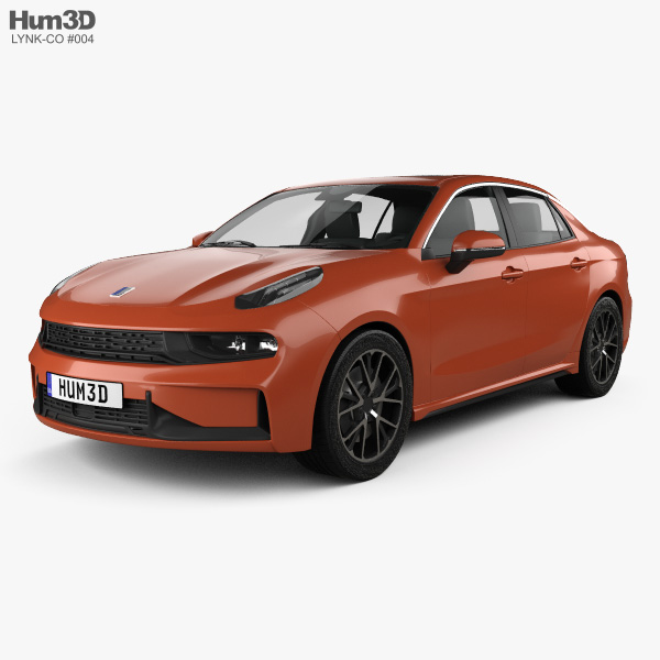 Lynk & Co 03 sedan 2021 3D model