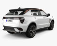 Lynk & Co 01 Sport with HQ interior 2020 3d model back view
