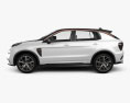 Lynk & Co 01 Sport with HQ interior 2020 3d model side view