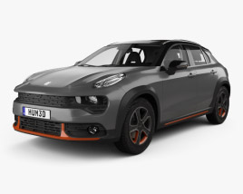Lynk & Co 02 with HQ interior 2020 3D model