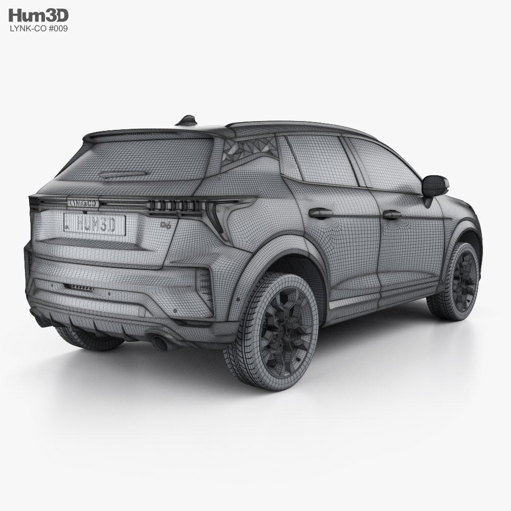 Lynk & Co 06 2022 3D model - Vehicles on Hum3D