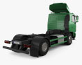 MAZ 5340 M4 Chassis Truck 2015 3d model back view