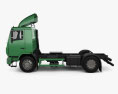 MAZ 5340 M4 底盘驾驶室卡车 2015 3D模型 侧视图