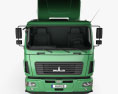 MAZ 5340 M4 Chassis Truck 2015 3d model front view