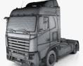 MAZ 5440 M9 트랙터 트럭 2015 3D 모델  wire render