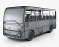 MAZ 241030 Autobus 2016 Modèle 3d wire render
