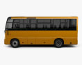 MAZ 241030 Autobus 2016 Modèle 3d vue de côté