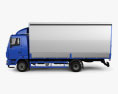 MAZ 4381 箱式卡车 2017 3D模型 侧视图