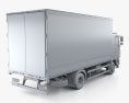 MAZ 4381 箱式卡车 2017 3D模型
