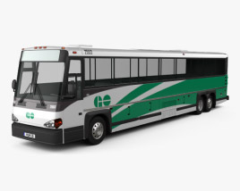 MCI D4500 CT Transit Bus 2008 3D model