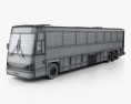 MCI D4500 CT Transit Bus 2008 3d model wire render