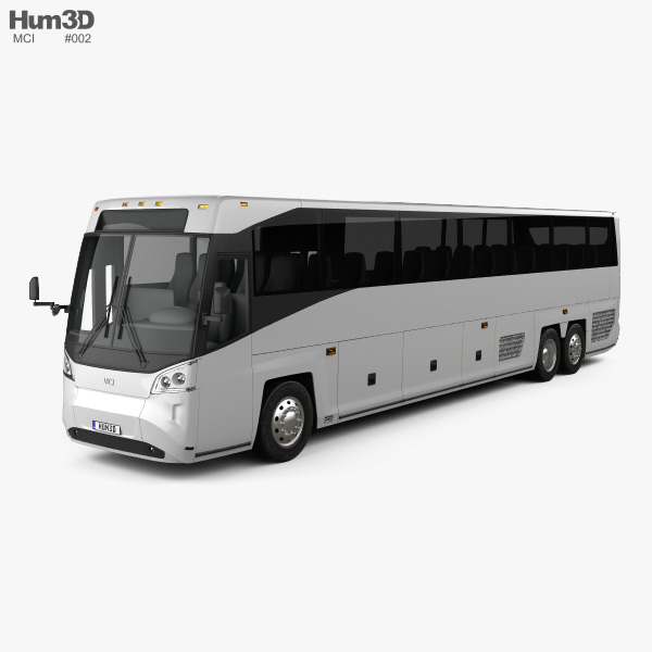 MCI D45 CRT LE Coach Bus 2018 3D model