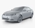 MG6 Magnette 2015 3D-Modell clay render