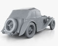 MG TC Midget 1945 Modello 3D