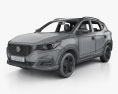 MG ZS with HQ interior 2018 3d model wire render