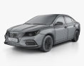 MG 5 2022 3D-Modell wire render