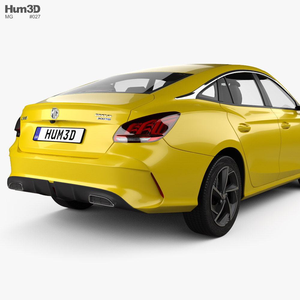 MG 5 2022 3D model - Vehicles on Hum3D