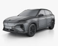 MG Marvel R 2022 3D 모델  wire render