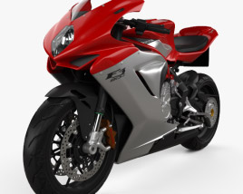 MV Agusta F3 800 2014 Modelo 3D