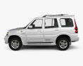Mahindra Scorpio 2014 Modèle 3d vue de côté