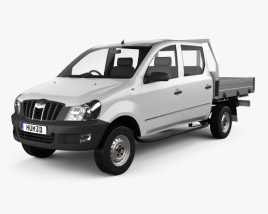 Mahindra Genio Dual Cab Pickup 2014 3D model