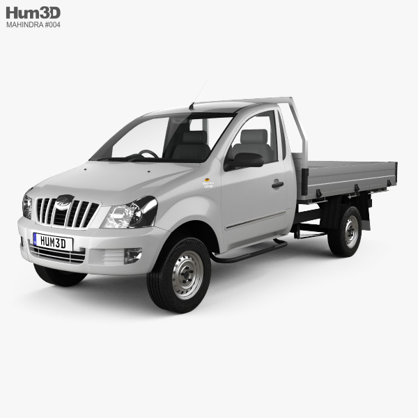 Mahindra Genio Single Cab Pickup 2014 3D model