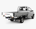 Mahindra Genio Single Cab Pickup 2014 3d model back view