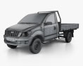 Mahindra Genio Einzelkabine Pickup 2011 3D-Modell wire render
