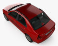 Mahindra Verito 2015 3d model top view