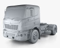 Mahindra Navistar MN35 Camion Tracteur 2010 Modèle 3d clay render